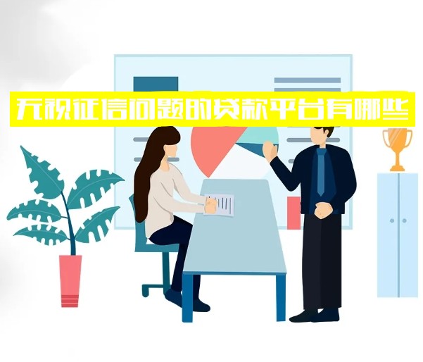 无视征信问题的贷款平台有哪些