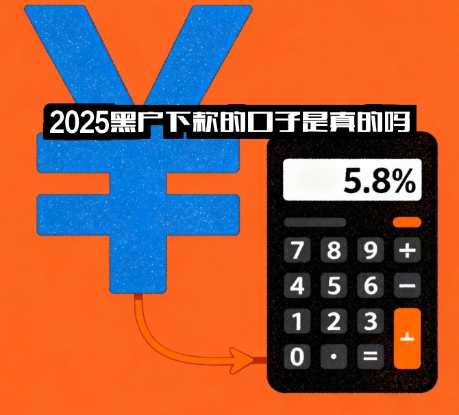 2025黑户下款的口子是真的吗？真能下款吗？2025黑户必过口子2000，速看！
