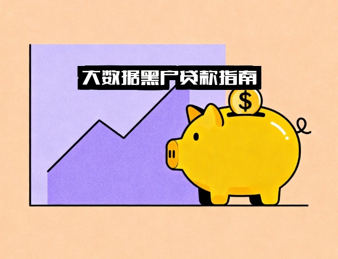 大数据黑户贷款指南