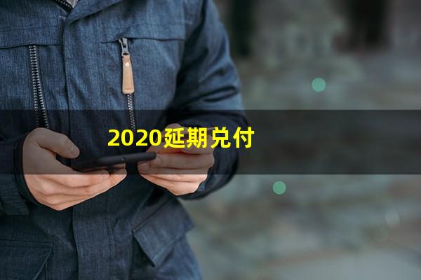 2020延期兑付