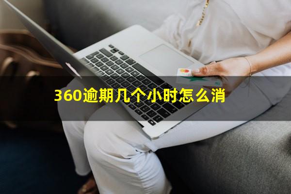 360逾期几个小时怎么消