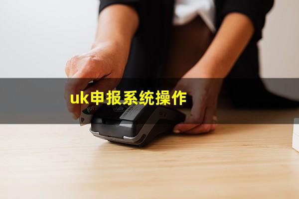 UK申报系统操作