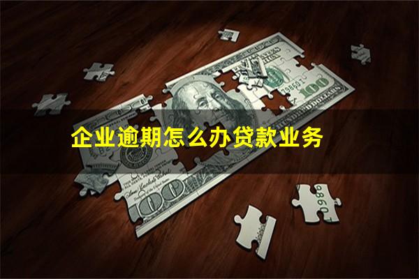 企业逾期怎么办贷款业务