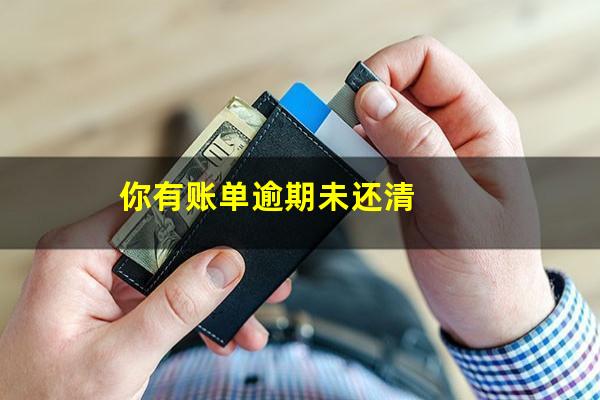 你有账单逾期未还清