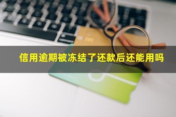信用卡 逾期 冻结?信用逾期被冻结了还款后还能用吗?