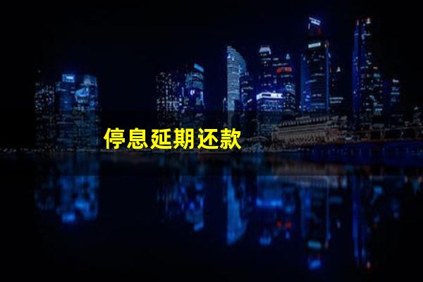 停息延期还款