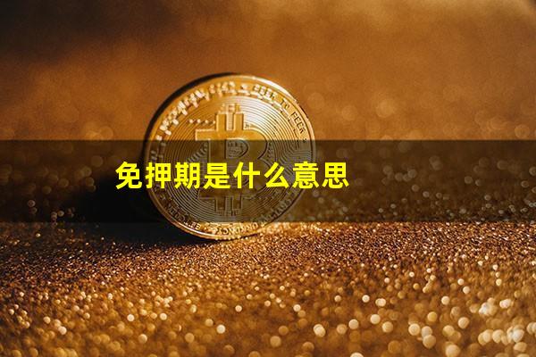 免押期是什么意思