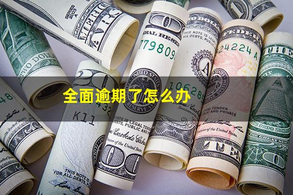 全面逾期了怎么办