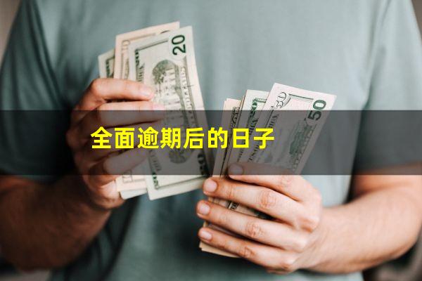 全面逾期后的日子