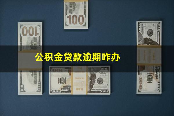 公积金贷款逾期咋办