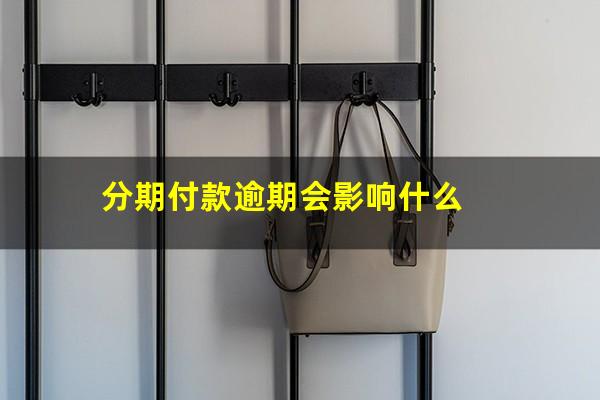 分期付款逾期会影响什么