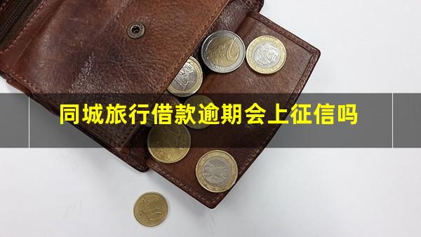 同城旅行借款逾期会上征信吗