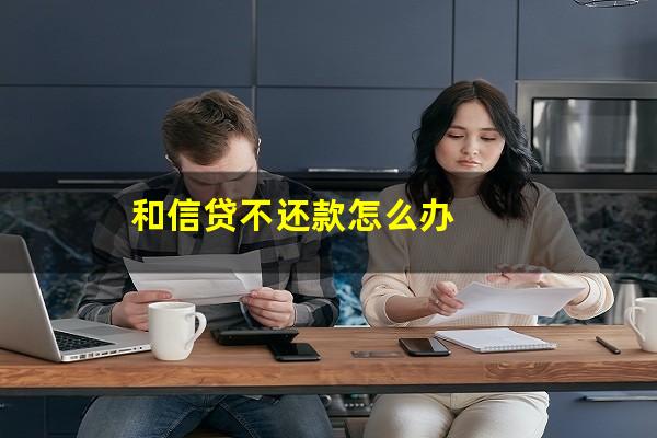 和信贷不还款怎么办