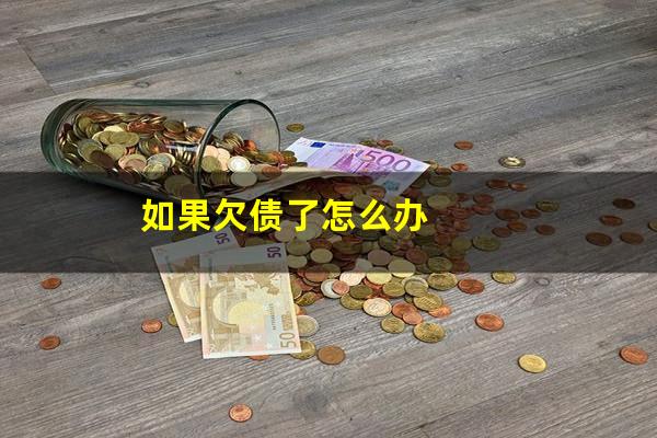 如果欠债了怎么办
