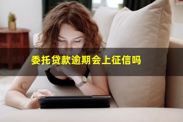 委托贷款逾期会上征信吗