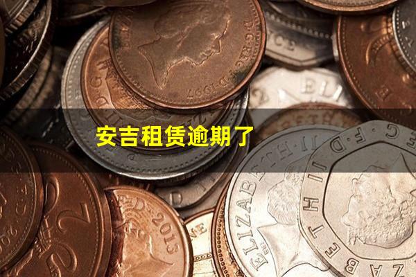 安吉租赁逾期了