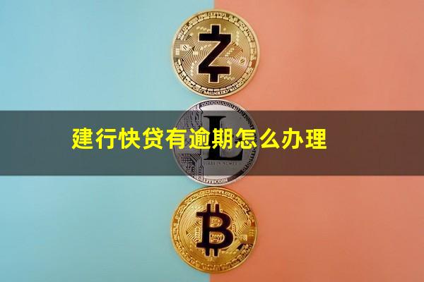 建行快贷有逾期怎么办理