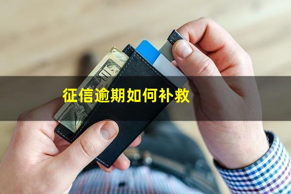 征信逾期如何补救