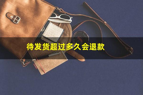 待发货超过多久会退款