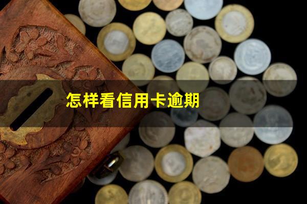 怎样算信用卡逾期天数?怎样看信用卡逾期?