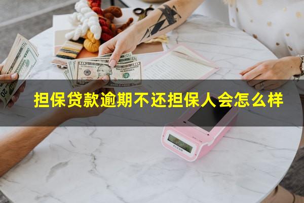 担保贷款逾期不还担保人会怎么样