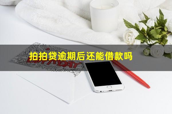 拍拍贷逾期后还能借款吗
