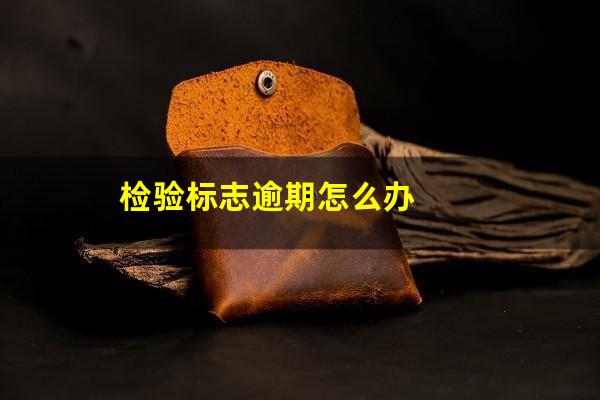 检验标志逾期怎么办