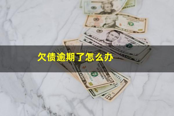 欠债逾期了怎么办