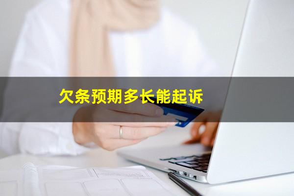 欠条预期多长能起诉
