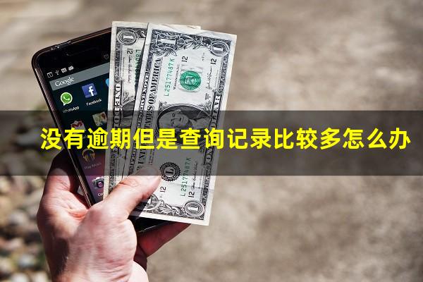 没有逾期但是查询记录比较多怎么办