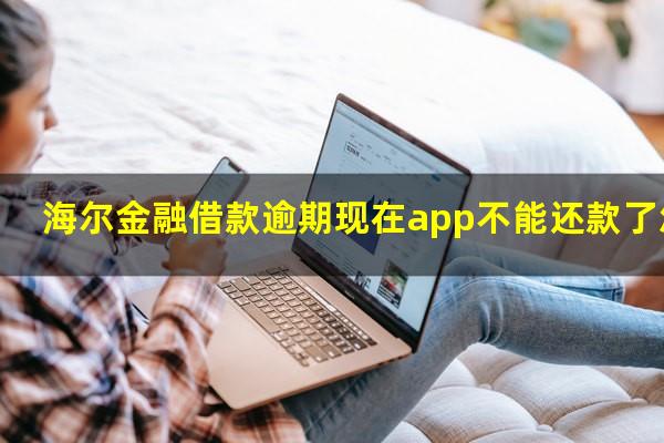 海尔金融借款逾期现在app不能还款了怎么办