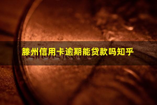滕州信用卡逾期能贷款吗现在?滕州信用卡逾期能贷款吗知乎?
