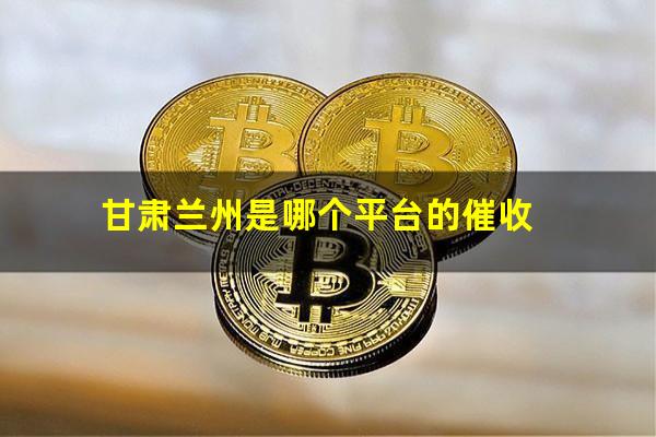甘肃兰州是哪个平台的催收