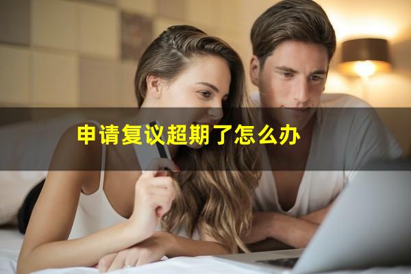 申请复议超期了怎么办