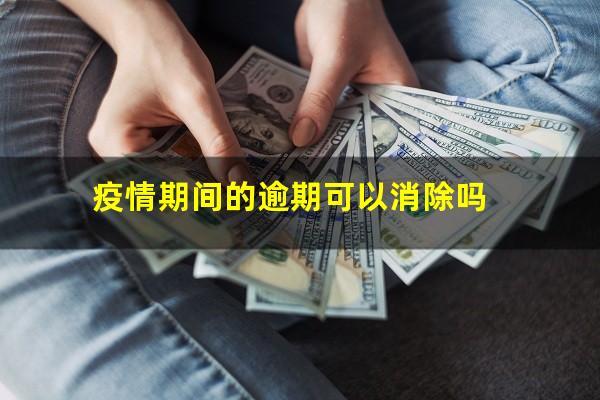 疫情期间的逾期可以消除吗