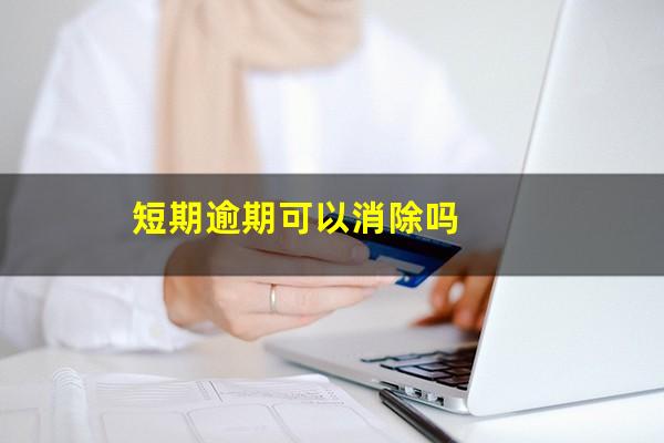 短期逾期可以消除吗