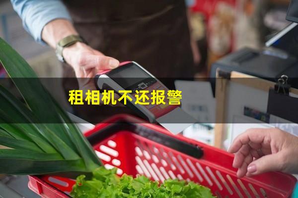 租相机不还报警