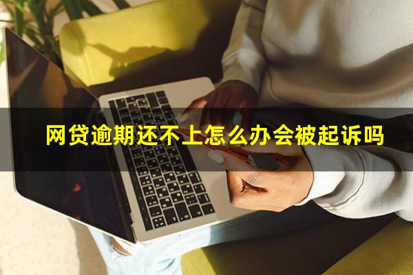 网贷逾期还不上怎么办会被起诉吗