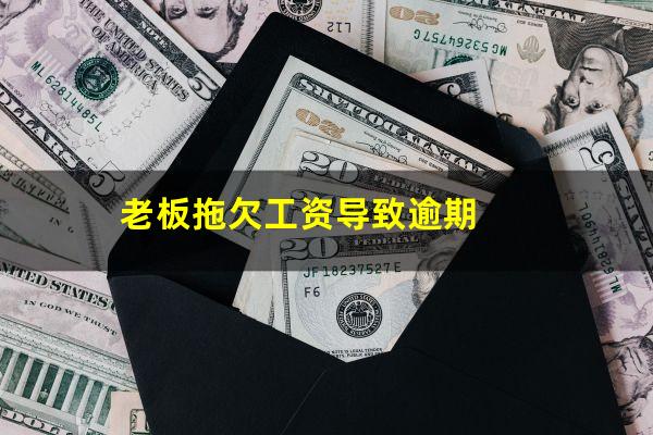 老板拖欠工资导致逾期