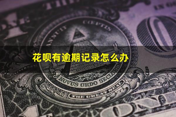 花呗有逾期记录怎么办