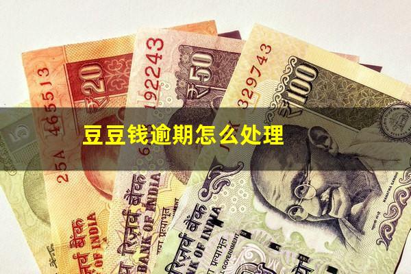 豆豆钱逾期怎么处理