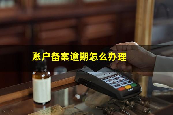 账户备案逾期怎么办理