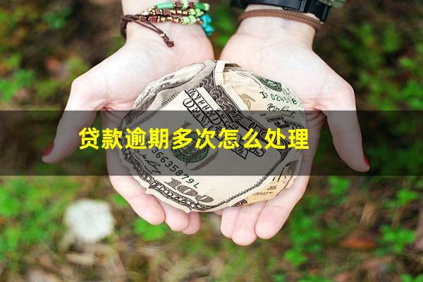 贷款逾期多次怎么处理