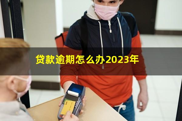 贷款逾期怎么办2023年