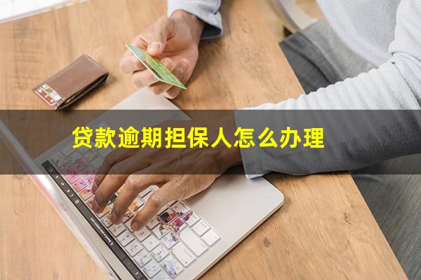 贷款逾期担保人怎么办理