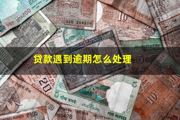 贷款遇到逾期怎么处理