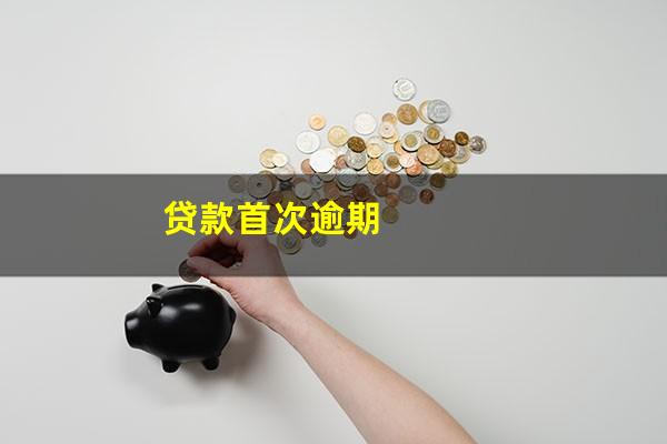 贷款首次逾期