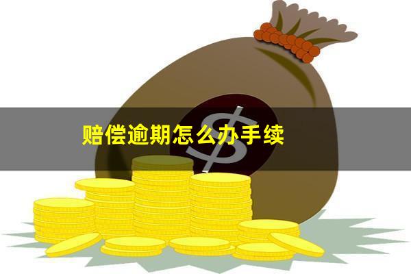 赔偿逾期怎么办手续