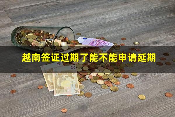 越南签证过期了能不能申请延期
