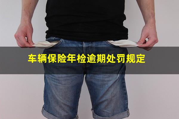 车辆保险年检逾期处罚规定